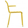 Chaise avec accoudoirs Outdoor "Aligned" en aluminium (Plusieurs coloris disponibles) - Valerie Objects