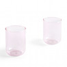 Lot de 2 verres "Tint Tumbler" pink - Hay