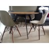 Table Aise ronde ∅110cm (pieds métal ou bois) - TREKU