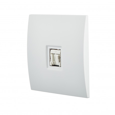 Prise RJ45 Cat.6 "Karo" (Plusieurs coloris disponibles) - Modelec