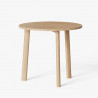 Table trépied ronde GALTA en frêne - Kann Design