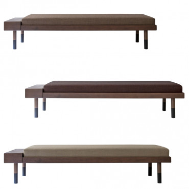 Méridienne "Mi" L.200 cm (Plusieurs coloris disponibles) - Kann Design