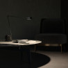 Lampe de table "Daphine" Led intégré 2700K Noir Soft Touch - Lumina