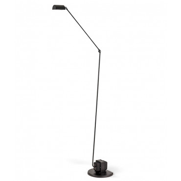 Lampadaire DAPHINE TERRA Led intégré 2700K Noir Soft Touch - Lumina