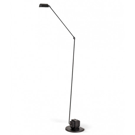 Lampadaire "Daphine Terra" Led intégré 2700K Noir Soft Touch - Lumina