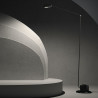 Lampadaire "Daphine Terra" Led intégré 2700K Noir Soft Touch - Lumina