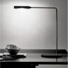 Lampe de table / Bureau "Flo" Led intégré 2700K Noir Soft Touch - Lumina