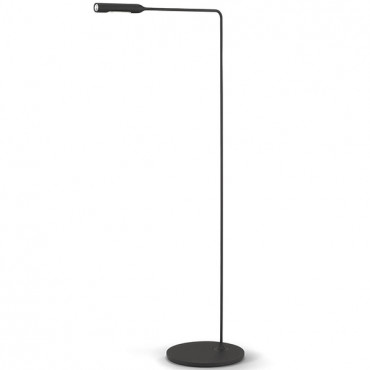 Lampadaire "Flo Lounge" Led intégré 2700K Noir Soft Touch - Lumina