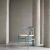 Chaise CH24 "Wishbone chair" IC Color Soft Pewter - Hans Wegner - Carl Hansen