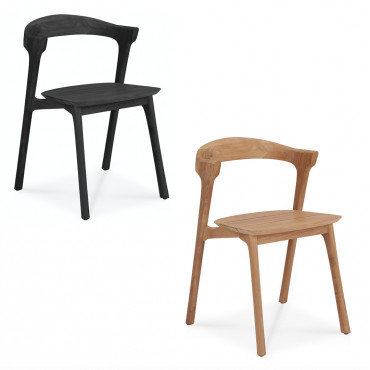 Chaise Outdoor en teck "Bok" (Plusieurs coloris disponibles) - Ethnicraft