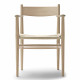 Chaise avec accoudoirs CH37 en chêne - Hans Wegner - Carl Hansen