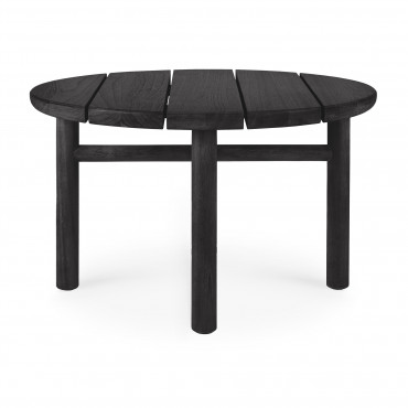 Table basse Outdoor "Quatro" en teck teinté noir (Plusieurs dimensions disponibles) - Ethnicraft