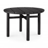 Table basse Outdoor "Quatro" en teck teinté noir (Plusieurs dimensions disponibles) - Ethnicraft