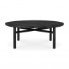 Table basse Outdoor "Quatro" en teck teinté noir (Plusieurs dimensions disponibles) - Ethnicraft