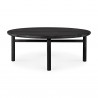 Table basse Outdoor "Quatro" en teck teinté noir (Plusieurs dimensions disponibles) - Ethnicraft