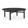 Table basse Outdoor "Quatro" en teck teinté noir (Plusieurs dimensions disponibles) - Ethnicraft