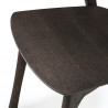 Chaise "BOK" en chêne ou teck (Plusieurs finitions disponibles) - Ethnicraft