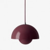 Suspension FlowerPot VP7 Matt Light Grey pendant lamp by Verner Panton