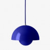 Suspension FlowerPot VP7 Matt Light Grey pendant lamp by Verner Panton