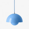 Suspension FlowerPot VP7 Matt Light Grey pendant lamp by Verner Panton