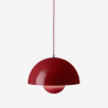 Suspension FlowerPot VP7 Matt Light Grey pendant lamp by Verner Panton