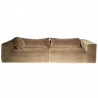 Canapé Slow FAMILY 300cm en lin - Bed and Philosophy