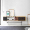 Enfilade Meuble TV buffet AURA 196 cm - TREKU