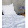 Housse de couette "Duo" en coton biologique blanc (Plusieurs dimensions disponibles) - Hay