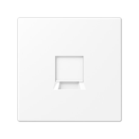Enjoliveur prise RJ45 simple en duroplast brillant ou mat LS 990 (Plusieurs coloris disponibles) - Jung