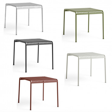Table Outdoor "Palissade" L.82,5*l.90 cm (Plusieurs coloris disponibles) - Hay