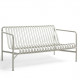 Banc lounge avec dossier Outdoor PALISSADE 139 cm - HAY