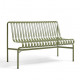 Banc Outdoor PALISSADE 120cm sans accoudoir - HAY