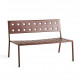 Banc Lounge Outdoor avec ou sans accoudoirs BALCONY - HAY