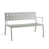 Banc Lounge Outdoor avec ou sans accoudoirs "Balcony" (Plusieurs coloris disponibles) - Hay