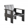 Fauteuil Lounge CRATE Outdoor - Gerrit Rietveld - Hay