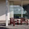 Fauteuil Lounge CRATE Outdoor - Gerrit Rietveld - Hay