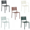 Lot de 2 chaises Dining Outdoor avec ou sans accoudoirs "Balcony" (Plusieurs coloris disponibles) - Hay