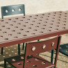 Lot de 2 chaises Dining Outdoor avec ou sans accoudoirs "Balcony" (Plusieurs coloris disponibles) - Hay