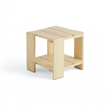 Table d'appoint Outdoor "Crate" en pin massif (Plusieurs coloris disponibles) - Hay