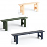 Banc en pin outdoor "Weekday" (Plusieurs dimensions et coloris disponibles) - Hay