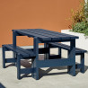 Banc en pin outdoor "Weekday" (Plusieurs dimensions et coloris disponibles) - Hay