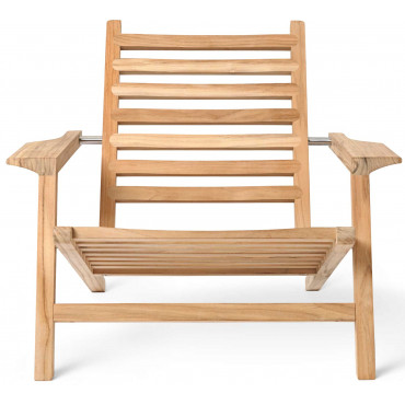 Lounge Chair outdoor "AH603" en teck - Carl Hansen