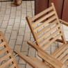 Lounge Chair outdoor "AH603" en teck - Carl Hansen