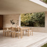 Table outdoor "AH901 / AH902" en teck (Plusieurs dimensions disponibles) - Carl Hansen