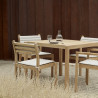 Table outdoor "AH901 / AH902" en teck (Plusieurs dimensions disponibles) - Carl Hansen