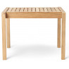 Table basse outdoor "AH911" en teck - Carl Hansen