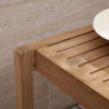 Table basse outdoor "AH911" en teck - Carl Hansen