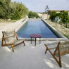 Table basse outdoor Carmel en céramique - Gubi