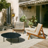 Table basse outdoor Carmel en céramique - Gubi