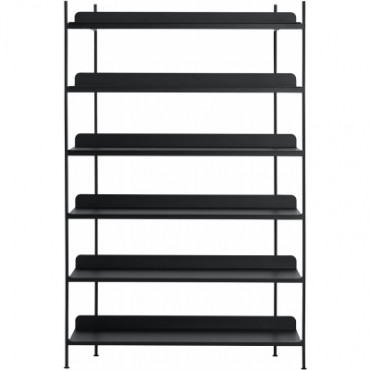 EXPO // Etagère COMPILE H.183cm Black - Muuto